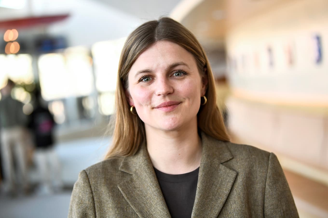 S-studenters ordförande Elfva Barrio och partiets ekonomisk-politiske talesperson Mikael Damberg lovar ett investeringsstöd för 10 000 studentbostäder om S återtar regeringsmakten i höstens val. Arkivbild. Foto: Lars Schröder/TT