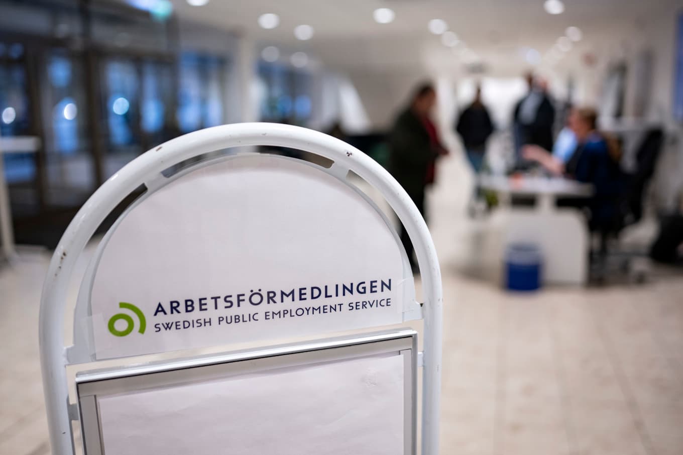 Lägsta sedan hösten 2023, enligt Arbetsförmedlingen. Arkivbild. Foto: Johan Nilsson/TT