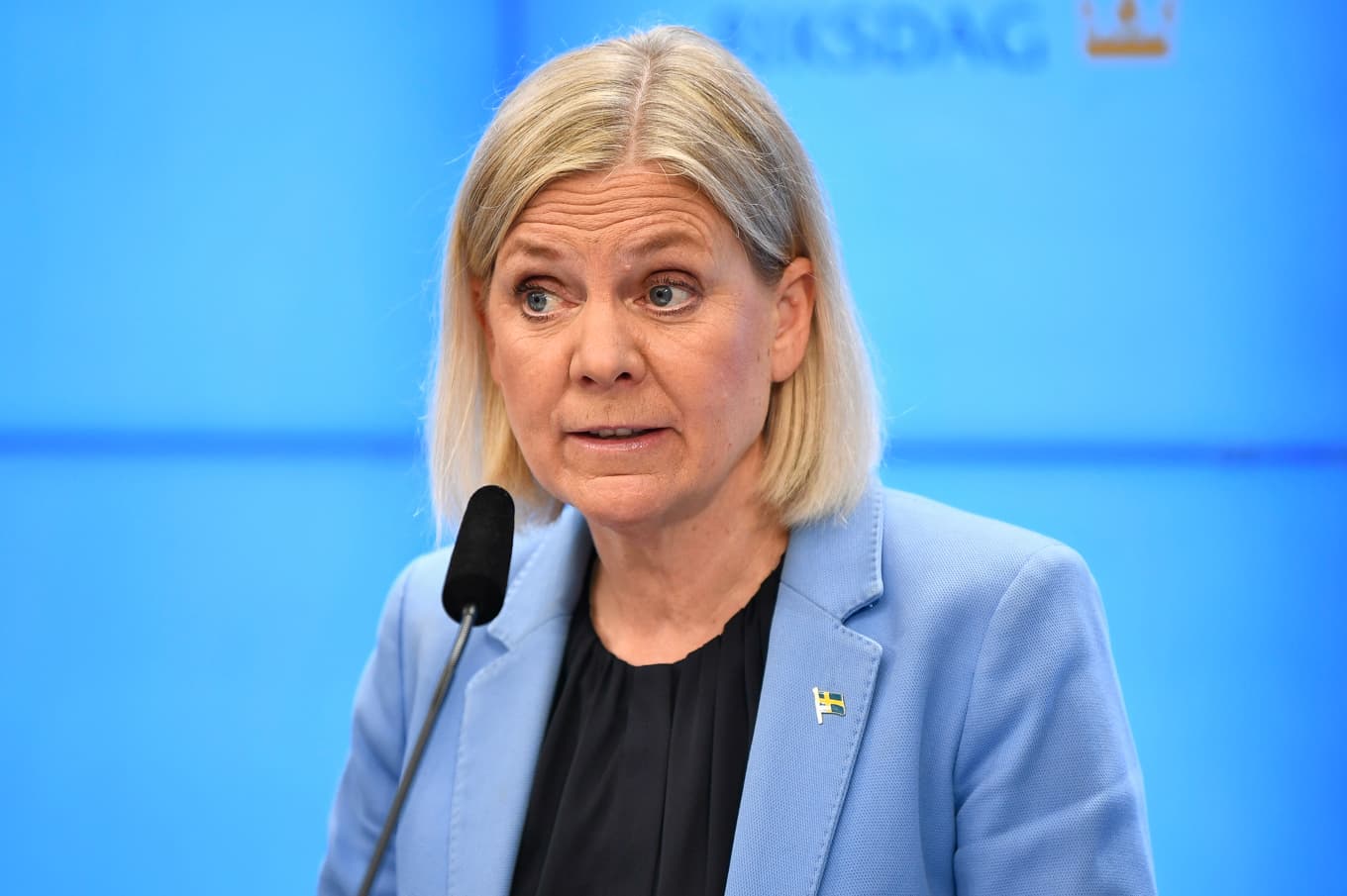Väljarna tror att oppositionen vinner valet i september. Arkivbild. Foto: Lars Schröder/TT