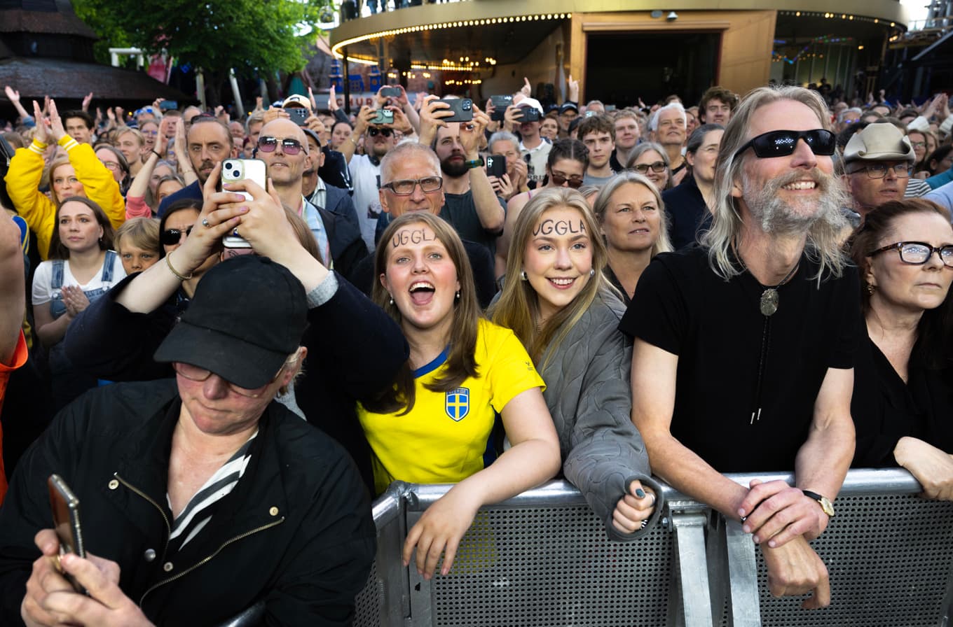 Den kraftiga uppgången i omsättning för kultur- och idrottsevenemang har mattats av. Men 26 miljoner biljetter såldes trots allt 2025. Foto: Claudio Bresciani/TT