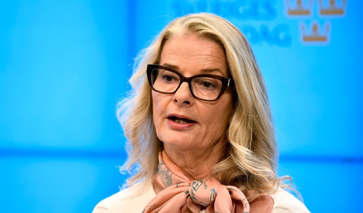 Lotta Edholm (L). Arkivbild. Foto: Lars Schröder/TT