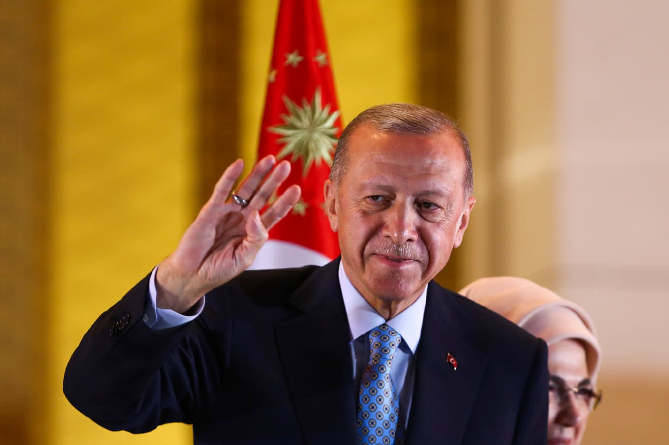 Turkiets president Recep Tayyip Erdogan på en bild från i maj. Foto: Ali Unal/AP/TT