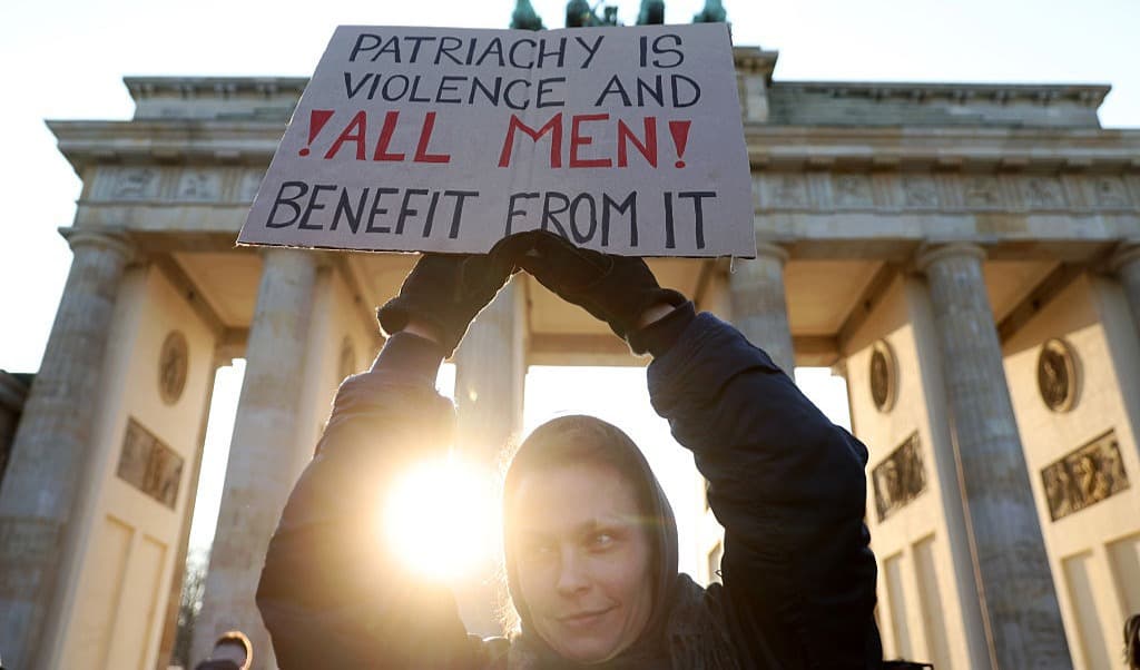 Samtida feminism i en demonstration i Berlin. Foto: Photo by Maryam Majd/Getty Images