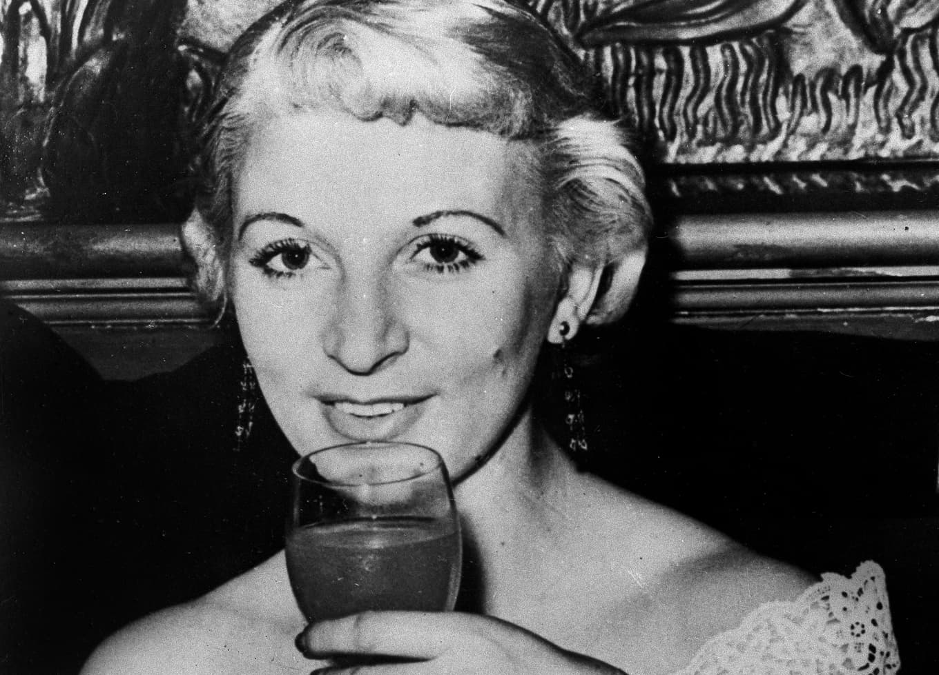 Ruth Ellis på ett foto från 1955. Foto: Kemp/AP/TT