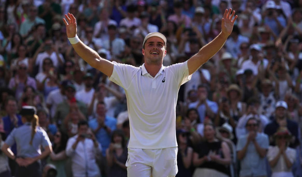 Britten Arthur Fery är vidare till semifinal. Foto: Brian Inganga/AP/TT