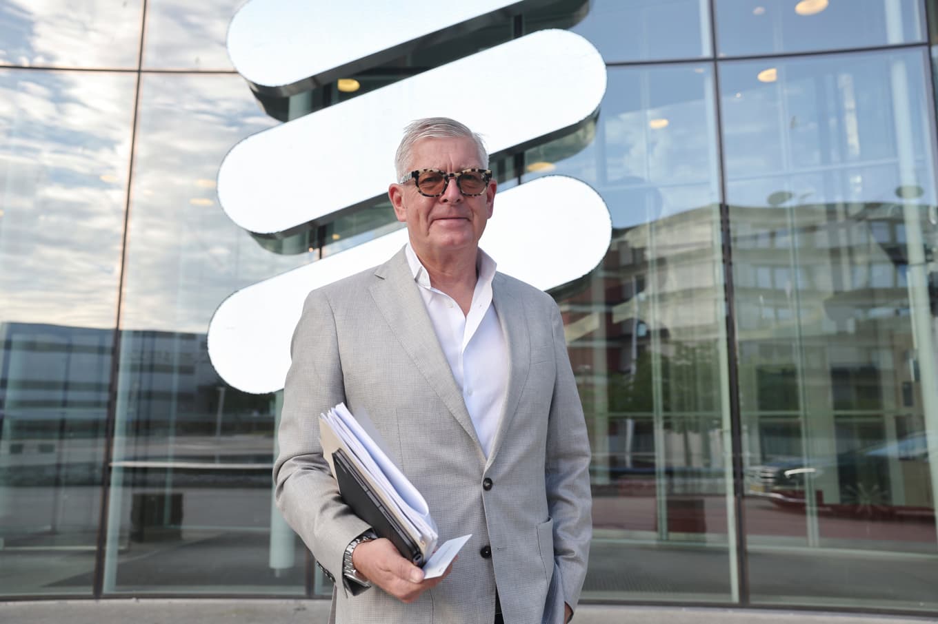 Börje Ekholm lämnar vd-posten i höst. Foto: Pär Bäckström/TT/TT
