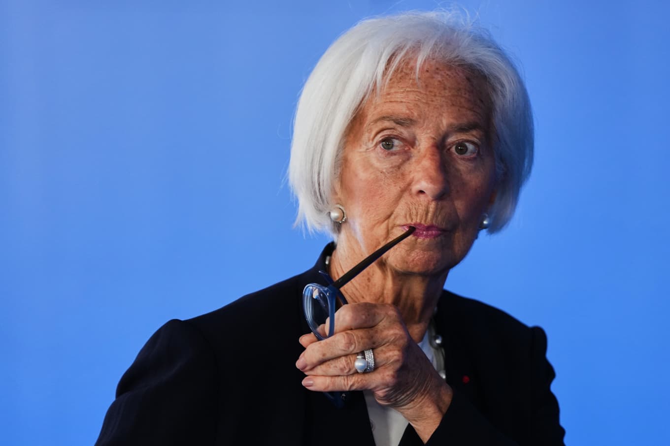 ECB-chefen Christine Lagarde. Arkivbild. Foto: Petros Karadjias /AP/TT