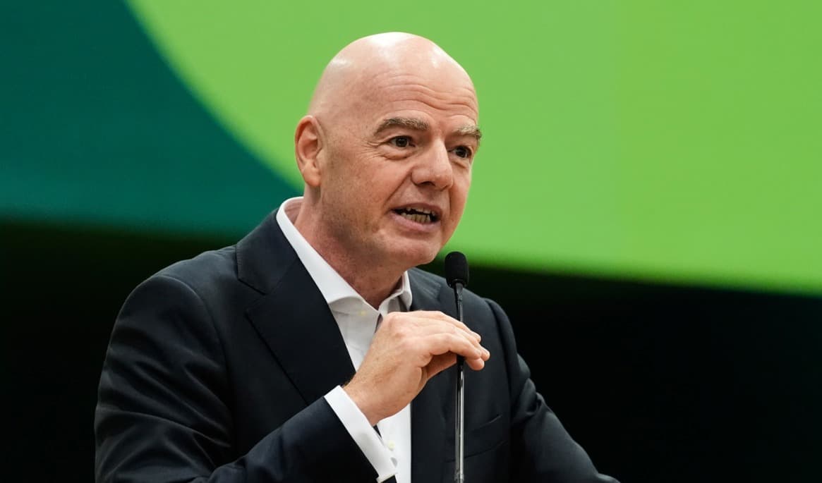 Gianni Infantino. Arkivbild. Foto: Tony Gutierrez/AP/TT