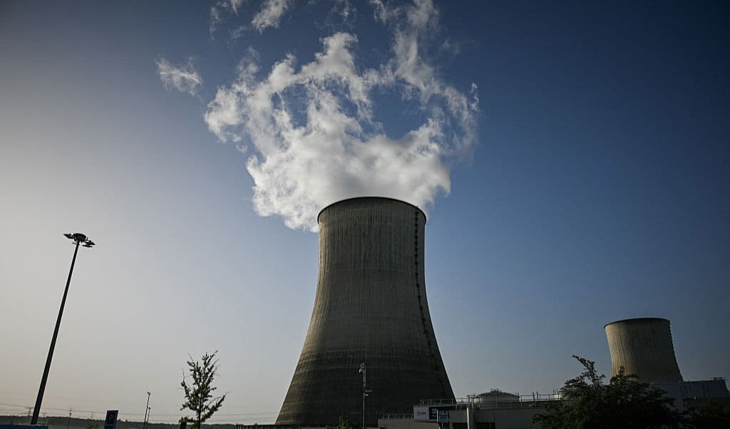 Franskt kärnkraftverk. Foto: Philippe Lopez/AFP via Getty Images