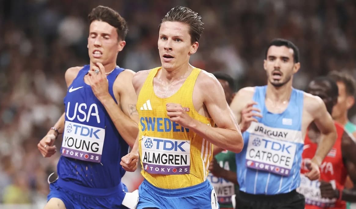 Andreas Almgren kan slåss om medaljer. Efter en rad imponerande lopp under säsongen väljer han att prioritera 10 000 meter. Foto: Christian Petersen/Getty Images