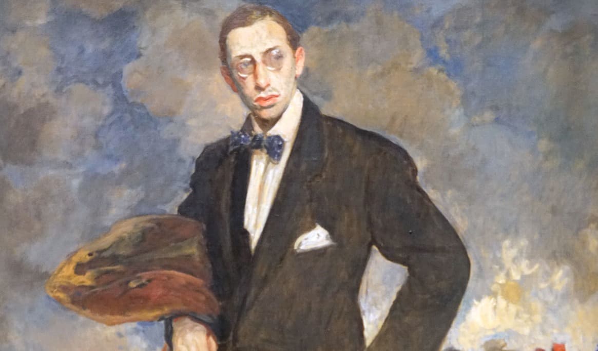 Stravinskij porträtterad 1915 av Jacques-Émile Blanche. Foto: Wikimedia Commons