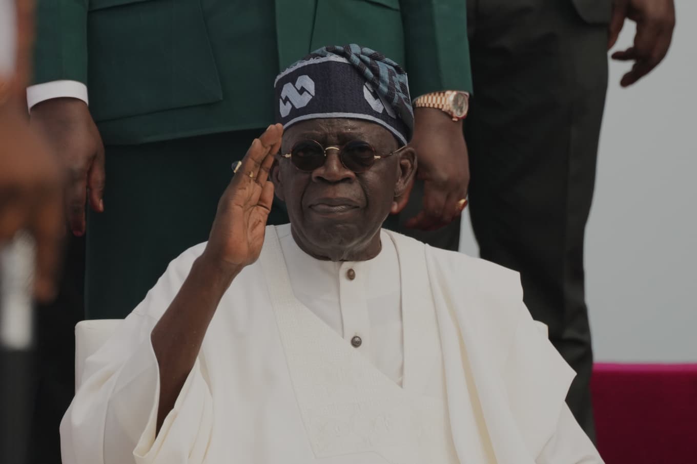Nigerias president Bola Ahmed Tinubu. Arkivbild. Foto: Sunday Alamba/AP/TT
