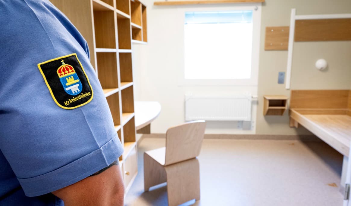 Avdelningen på Kumlaanstalten där minderåriga som begått grova brott, exempelvis mord, kommer hållas i förvar vid fällande fängelsedom.
Foto: Pontus Lundahl/TT