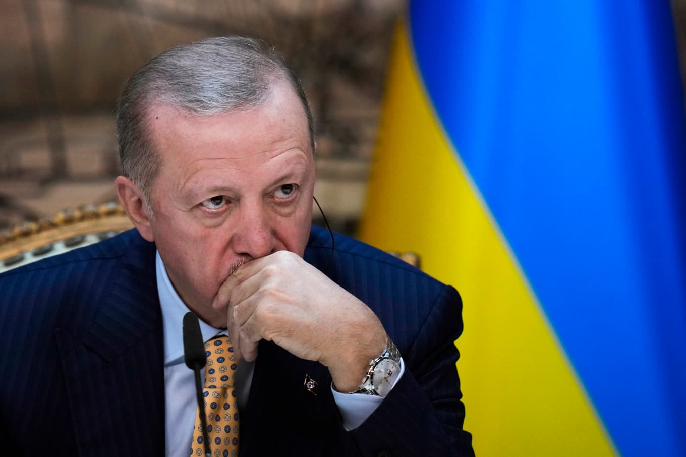 Turkiet vill gripa Israels premiärminister Benjamin Netanyahu, som går till motangrepp med att kalla den turkiske presidenten Recep Tayyip Erdogan (bilden) för ”antisemitisk diktator”. Arkivbild. Foto: Francisco Seco/AP/TT