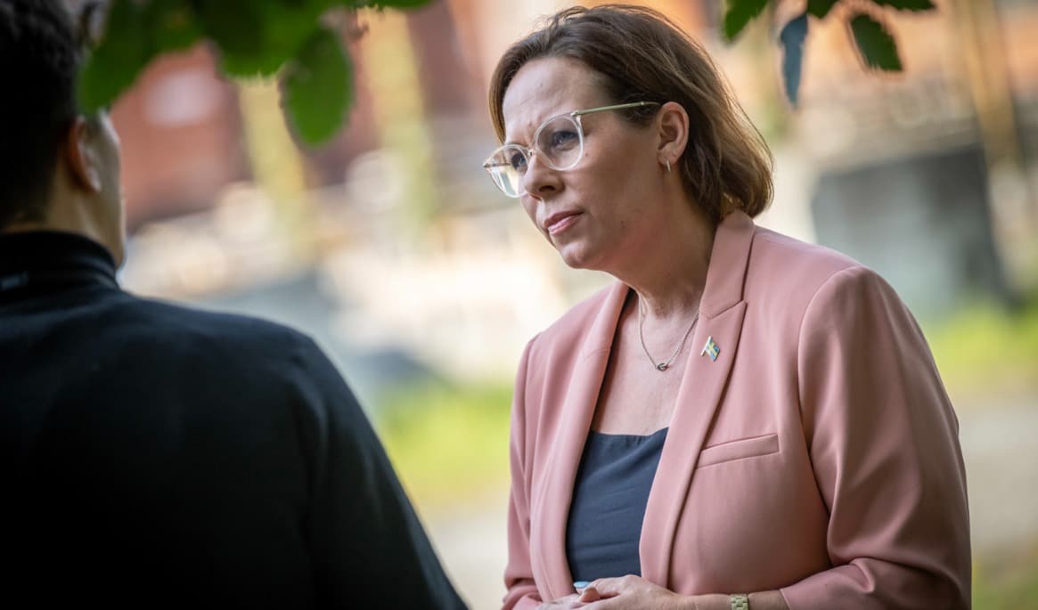 Utrikesminister Maria Malmer Stenergard (M). Arkivbild. Foto: Johan Nilsson/TT