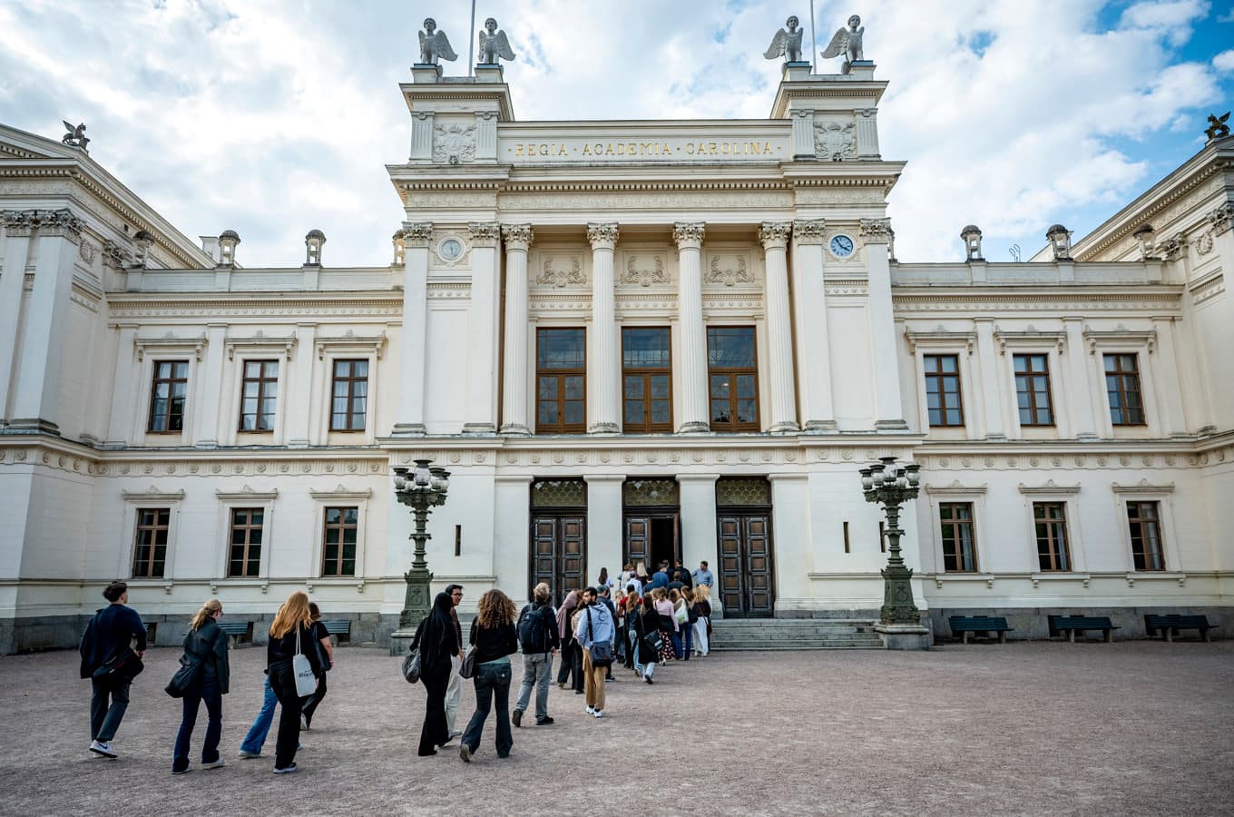 I Lund har köerna till studentbostäder blivit kortare. Arkivbild. Foto: Johan Nilsson/TT