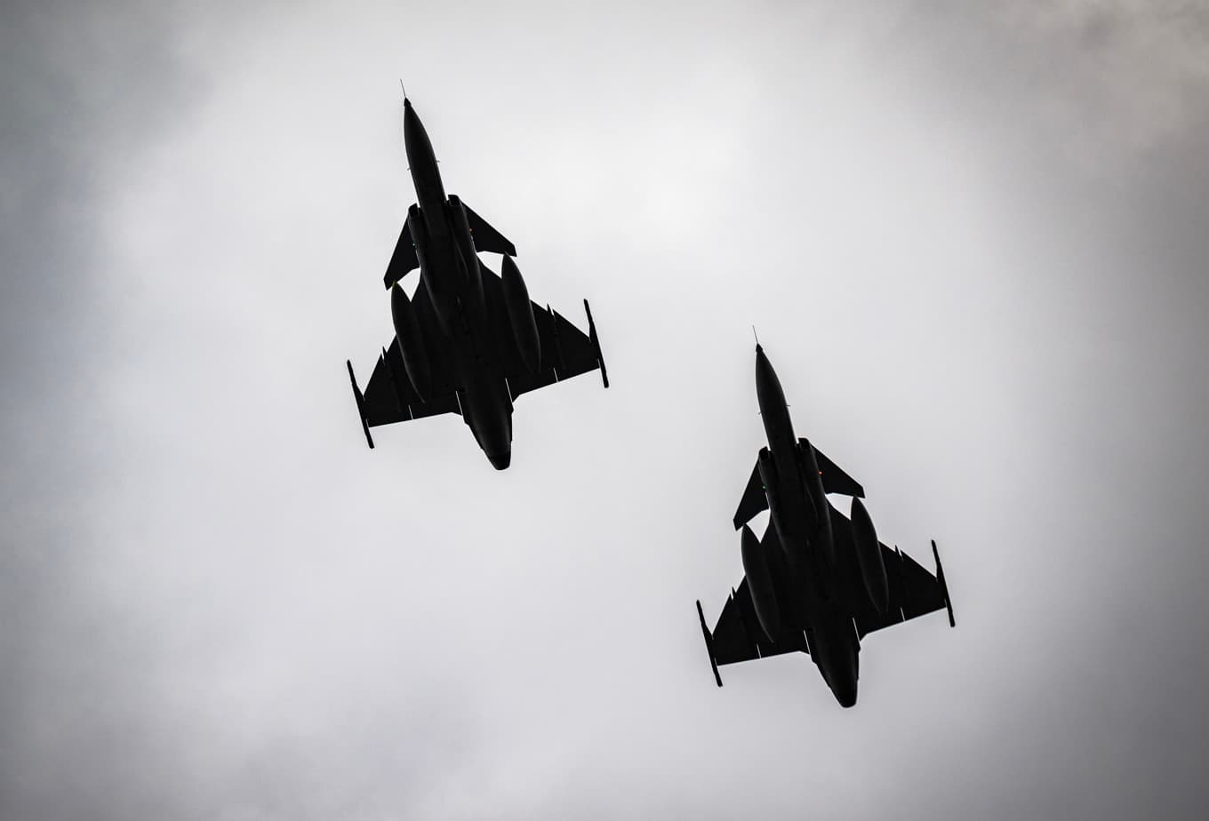Gripenplan ska ingå i ett nytt fördjupat militärt samarbete mellan Finland och Sverige. Arkivbild. Foto: Johan Nilsson / TT