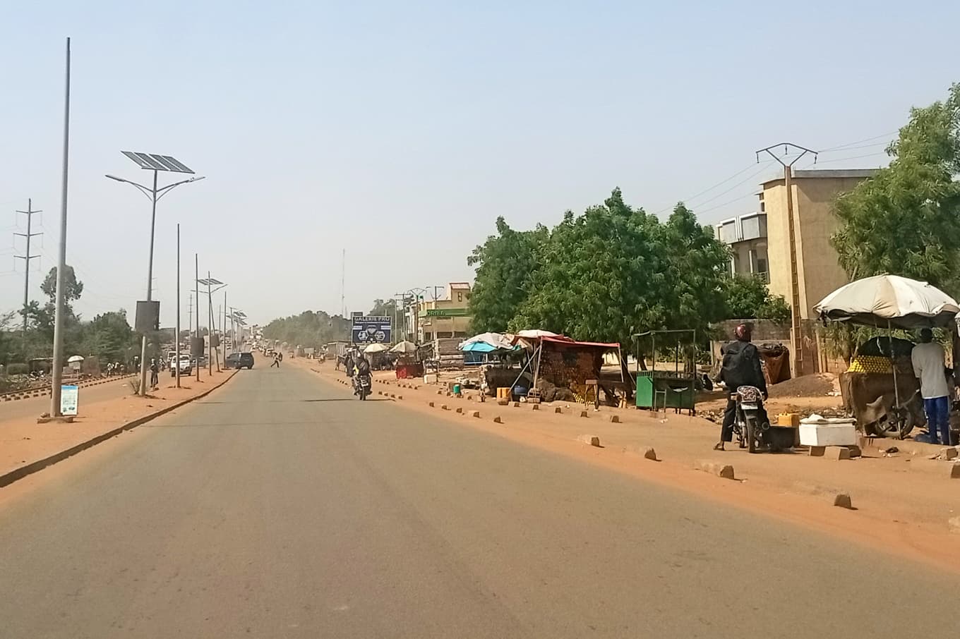 Strider har rasat i Nigers huvudstad Niamey under ett kuppförsök mot militärjuntan. Arkivbild. Foto: AP/TT