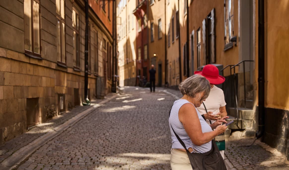 Turister i Gamla Stan. Arkivbild. Foto: Terhi Ylimäinen/TT