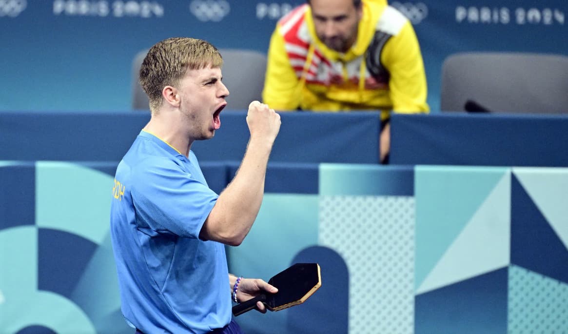 Bordtennisstjärnan Truls Möregårdh/Laurie Diefembacqo/Belga Mag/AFP via Getty Images
