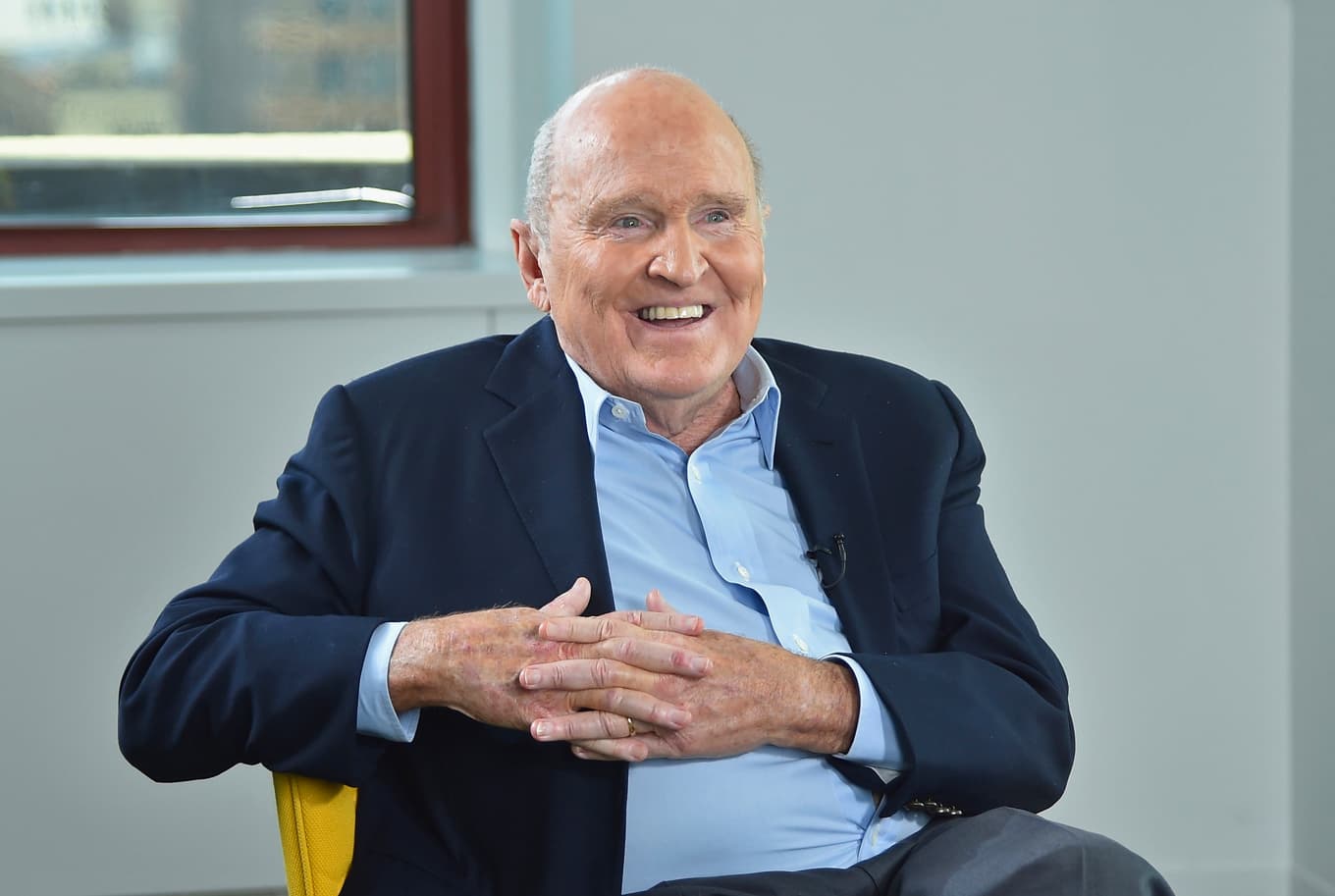 Uppriktighet och förtroende var centrala delar av Jack Welchs ledarskapsfilosofi som vd för General Electric och ett sätt att få en sann bild av verksamheten. Foto: Mike Coppola/Getty Images for Linkedin
