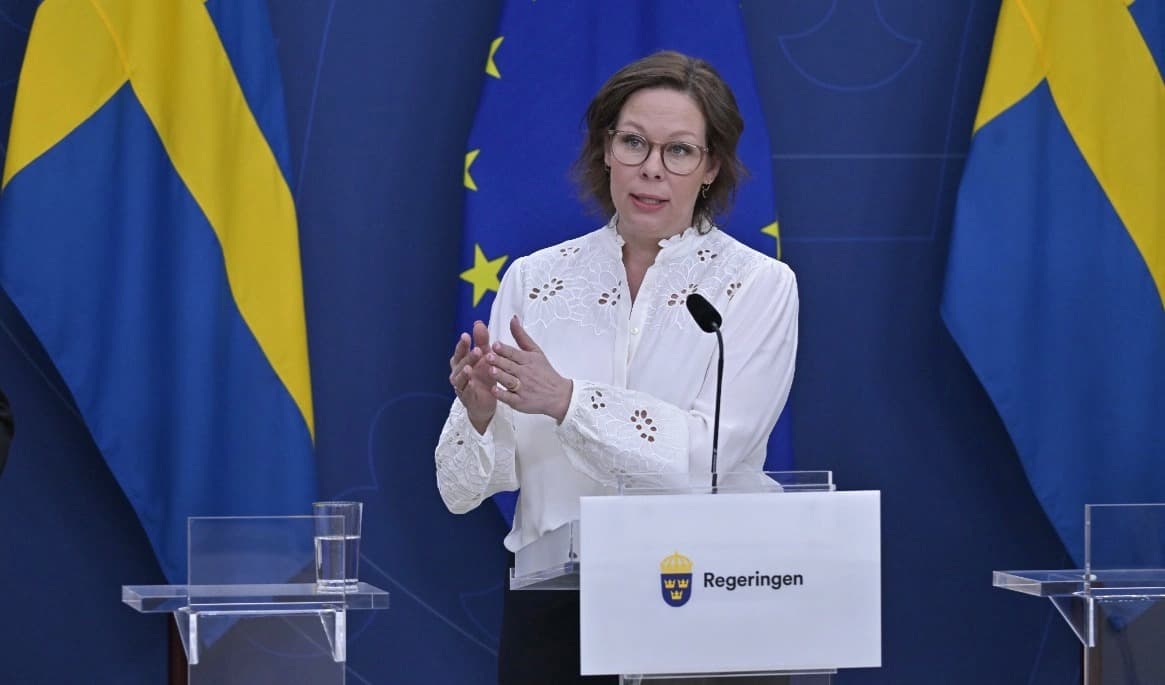Utrikesminister Maria Malmer Stenergard (M). Foto: Roger Sahlström