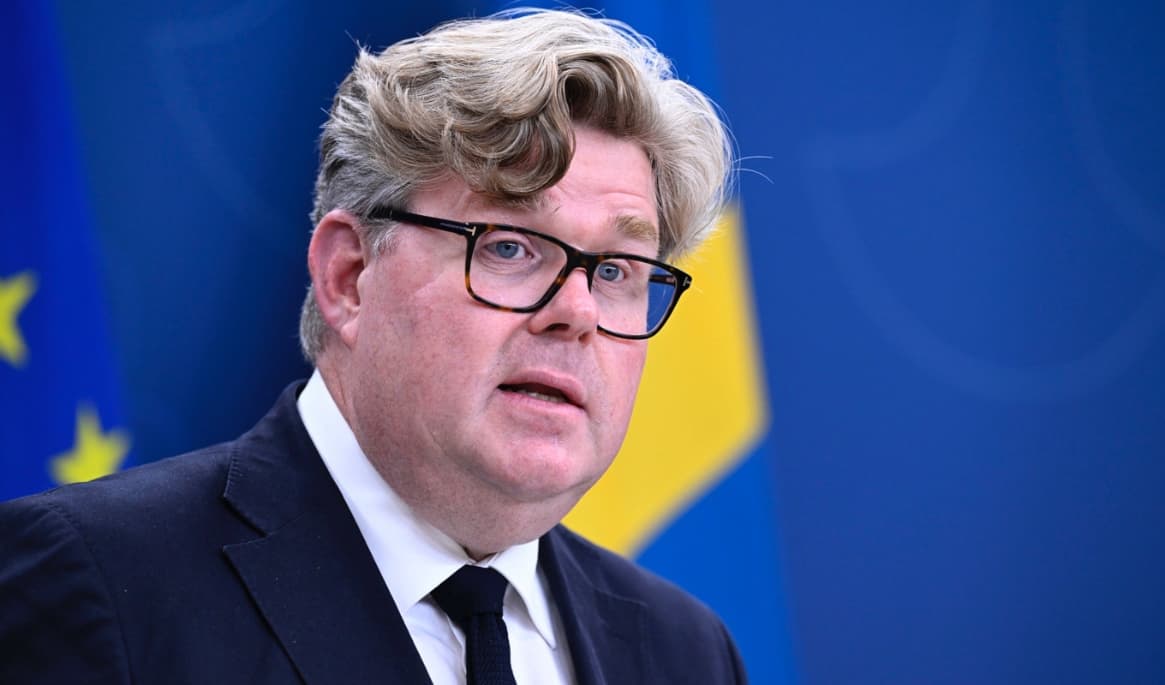 Gunnar Strömmer (M), justitieminister. Arkivbild. Foto: Jessica Gow/TT