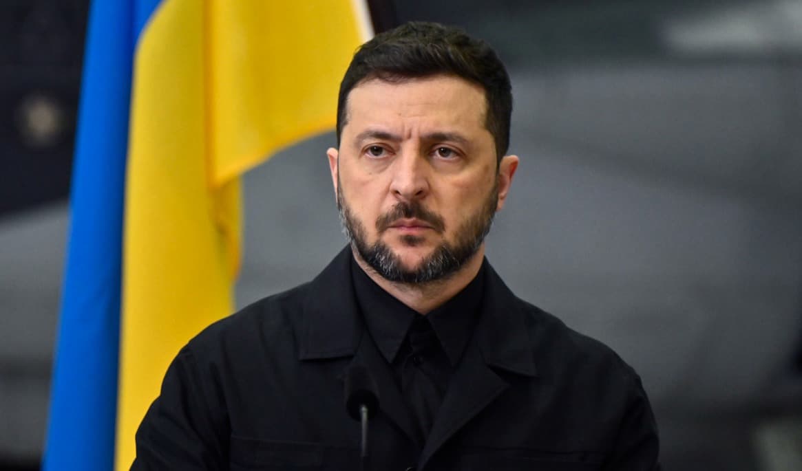 Ukrainas president Volodymyr Zelenskyj. Arkivbild. Foto: Christine Olsson/TT