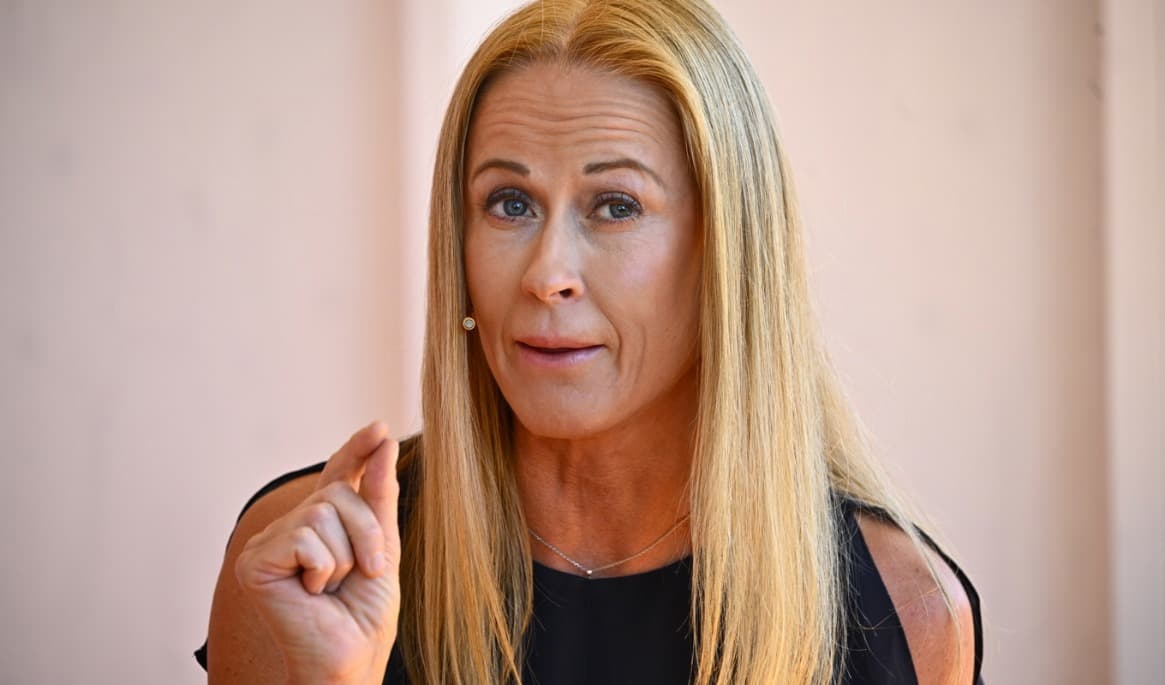 Katja Nyberg är missnöjd med åklagarens påståenden. Arkivbild. Foto: Anders Wiklund/TT