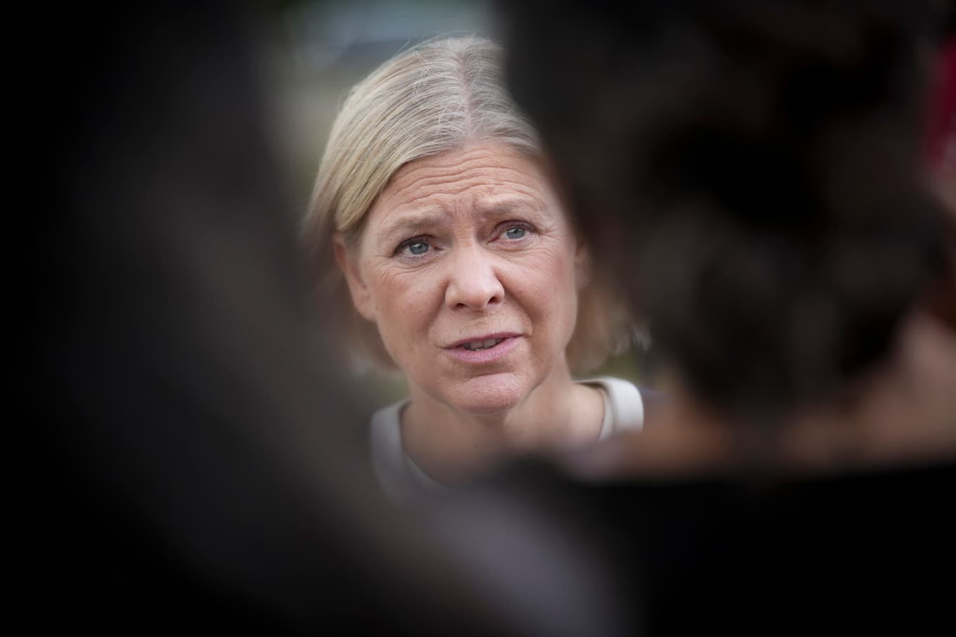 Socialdemokraternas partiledare Magdalena Andersson. Arkivbild. Foto: Magnus Lejhall/TT