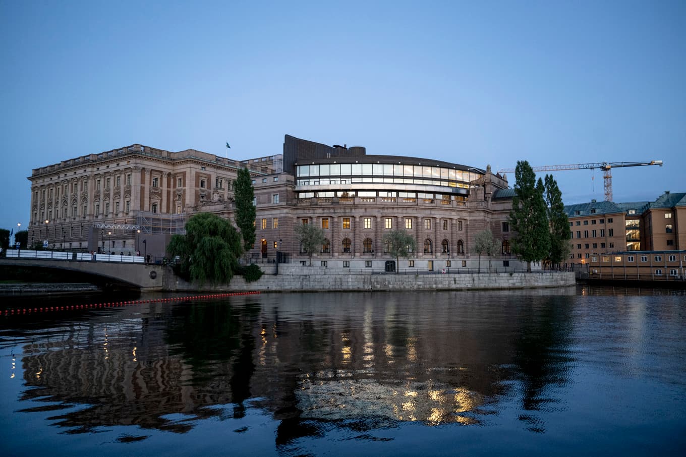 Riksdagshuset i Stockholm. Arkivbild. Foto: Christine Olsson/TT