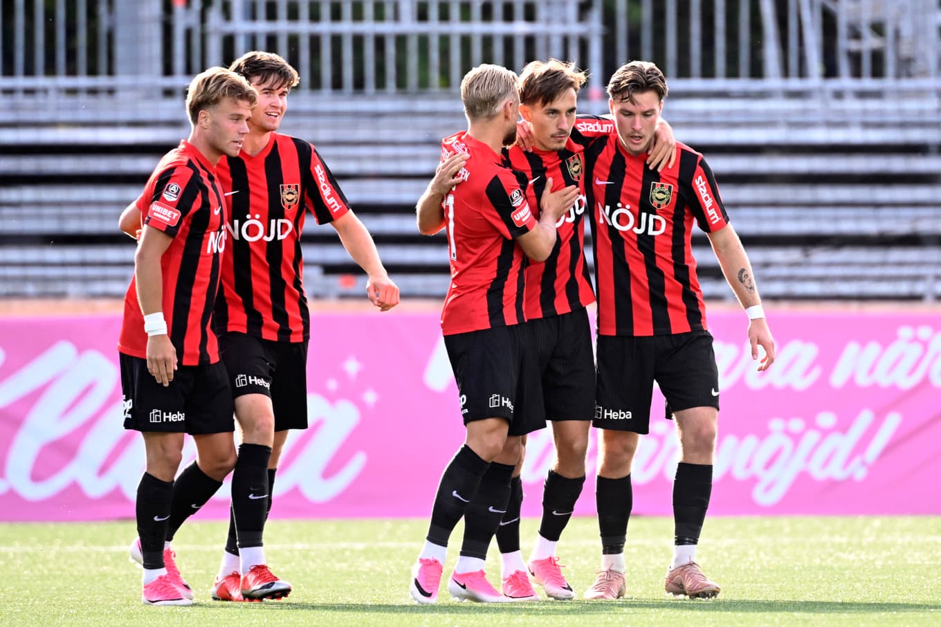 Brommapojkarna vann med 2–1 hemma mot Elfsborg. Foto: Jessica Gow/TT