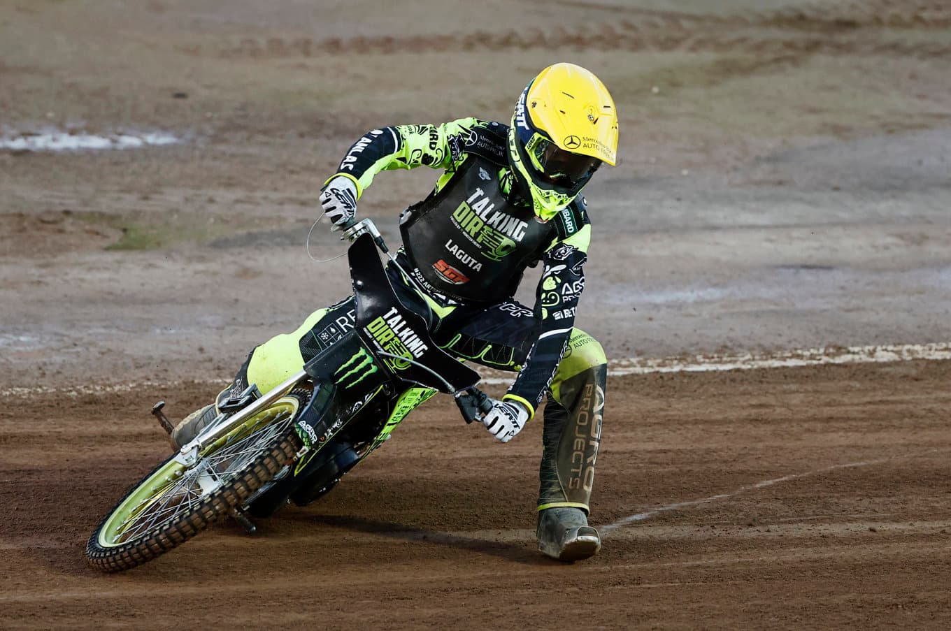 Artiom Laguta bidrog starkt till segern när Dackarna säkrade en plats i SM-finalen på tisdagskvällen. Arkivbild. Foto: Stefan Jerrevång/TT