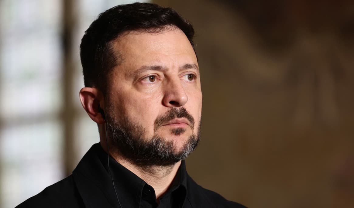 Ukrainas president Volodymyr Zelenskyj. Arkivbild. Foto: Teresa Suarez/AP/TT