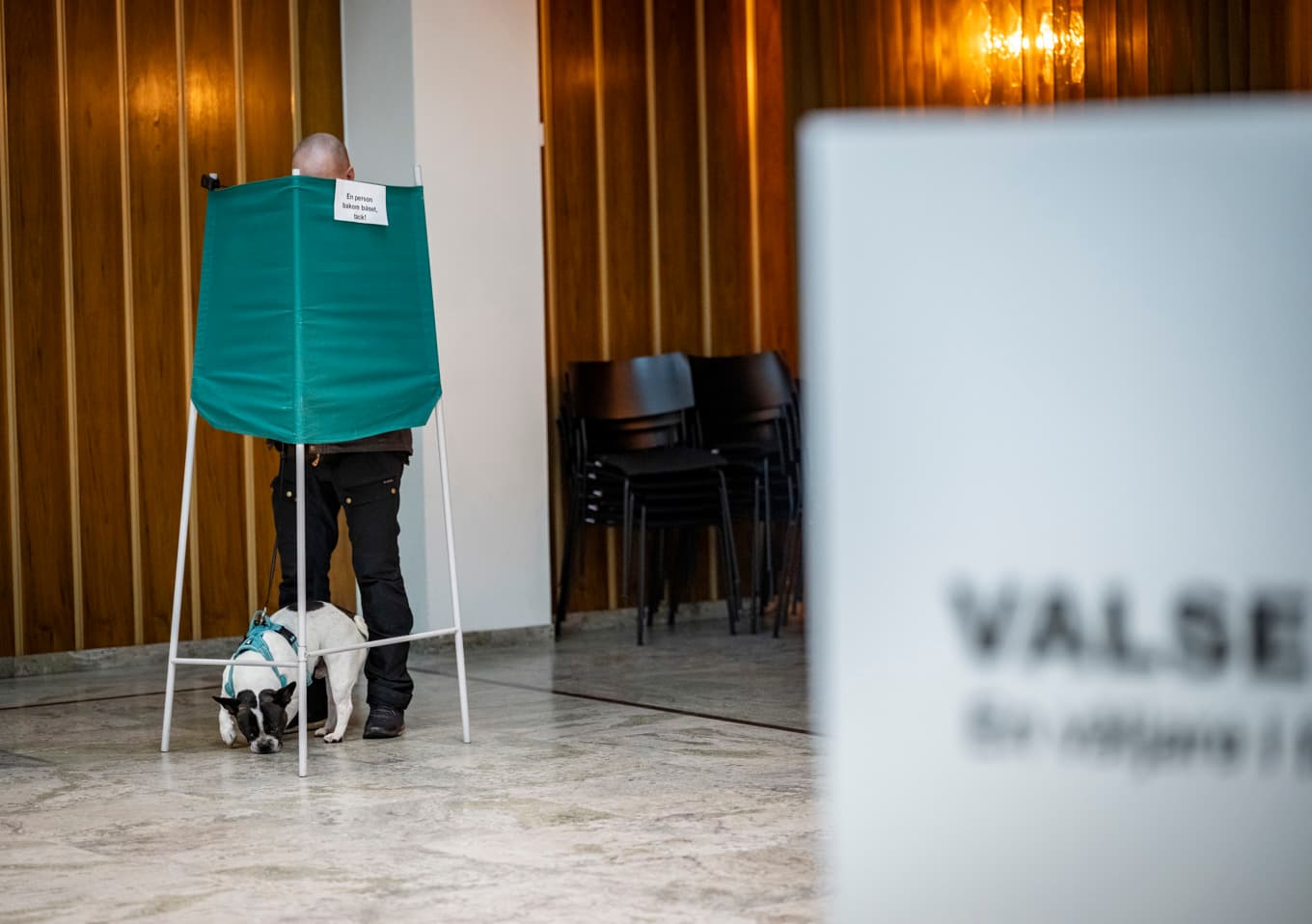 Om valsedlarna blivit förhandskryssade för hand – inte maskinellt - kan det passera. Foto: Johan Nilsson / TT