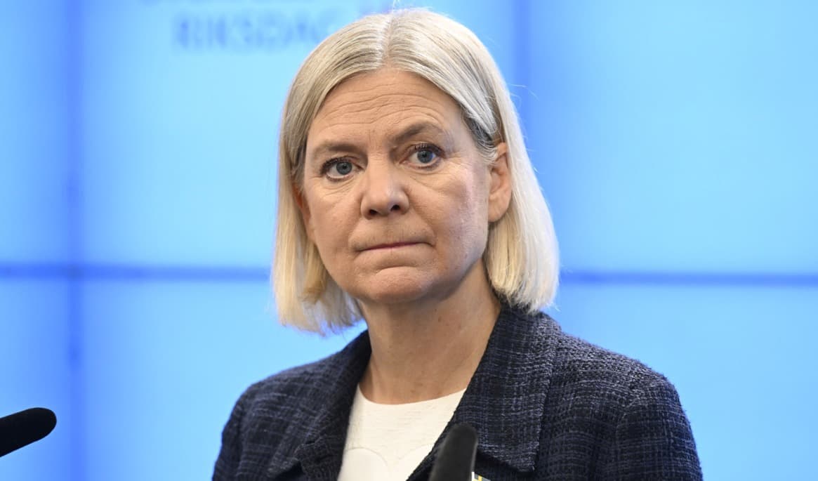 Enligt uppgifter ska S-ledaren Magdalena Andersson träffa Vänsterpartiets ledare Nooshi Dadgostar på söndag. Arkivbild. Foto: Jessica Gow/TT