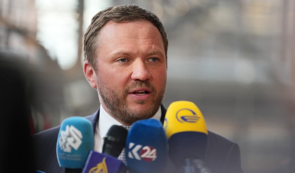 Estlands utrikesminister Margus Tsahkna. Arkivbild. Foto: Virginia Mayo /AP/TT