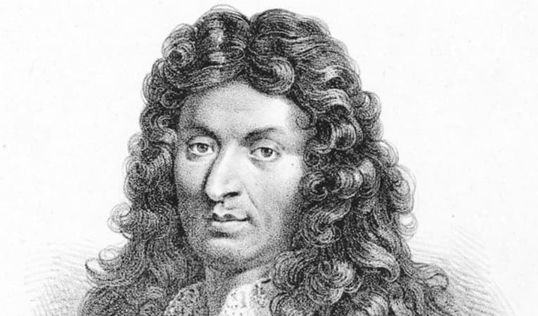 Jean-Baptiste Lully porträtterad av Pierre François Ducarme. Foto: BnF Gallica/Wikimedia Commons