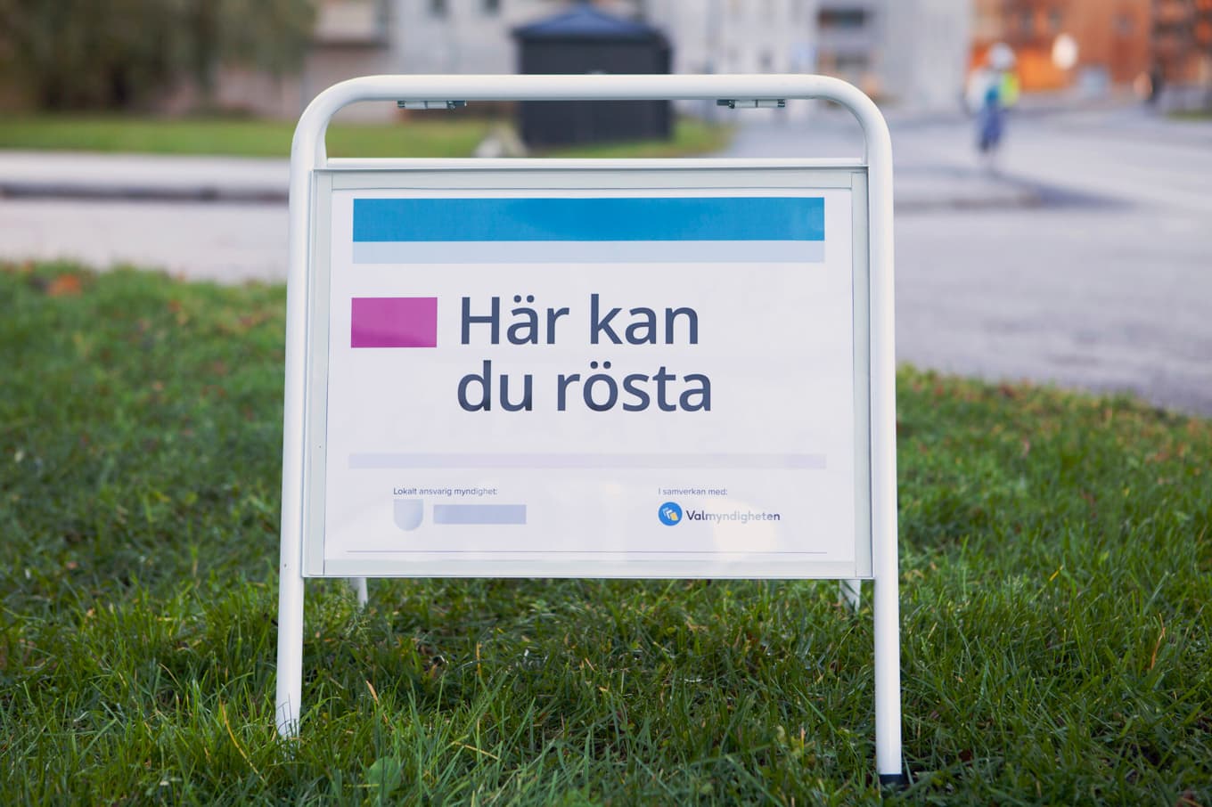 Den 13 september är det val till riksdag, regionfullmäktige och kommunfullmäktige i Sverige. Foto: Fialotta Bratt/Valmyndigheten