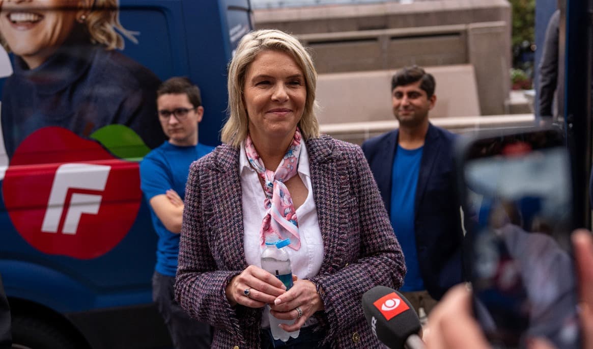 Fremskrittspartiets ledare Sylvi Listhaug. Foto: Carl Court/Getty Images