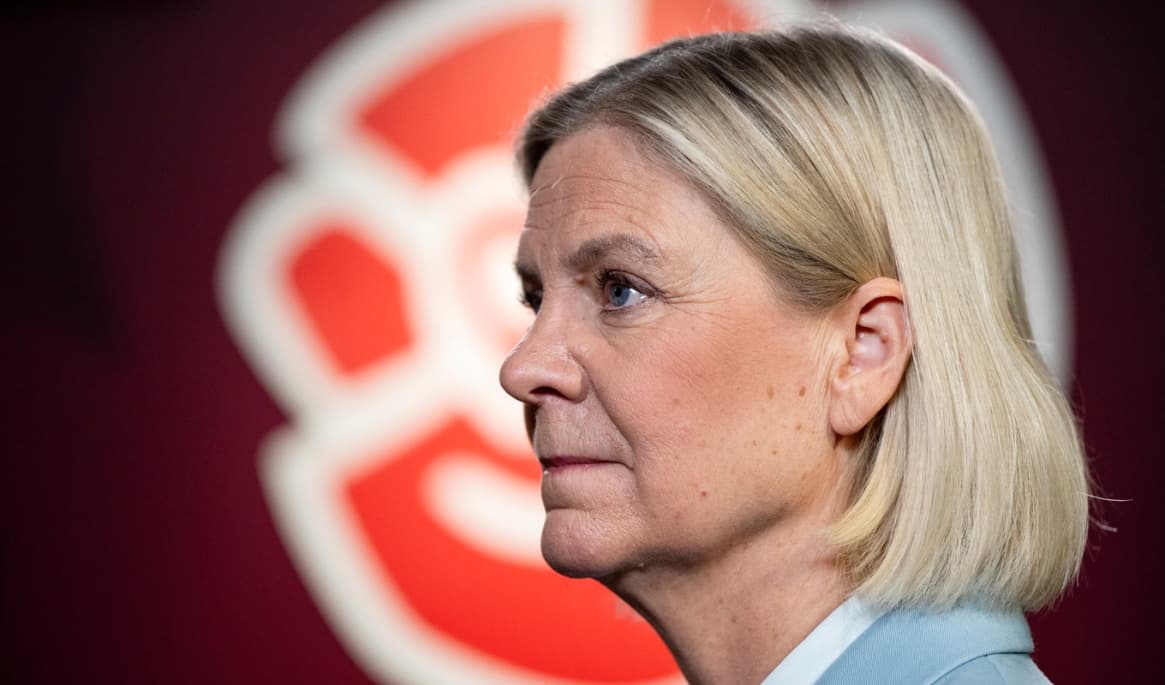 Socialdemokraternas partiledare Magdalena Andersson. Arkivbild. Foto: Christine Olsson/TT