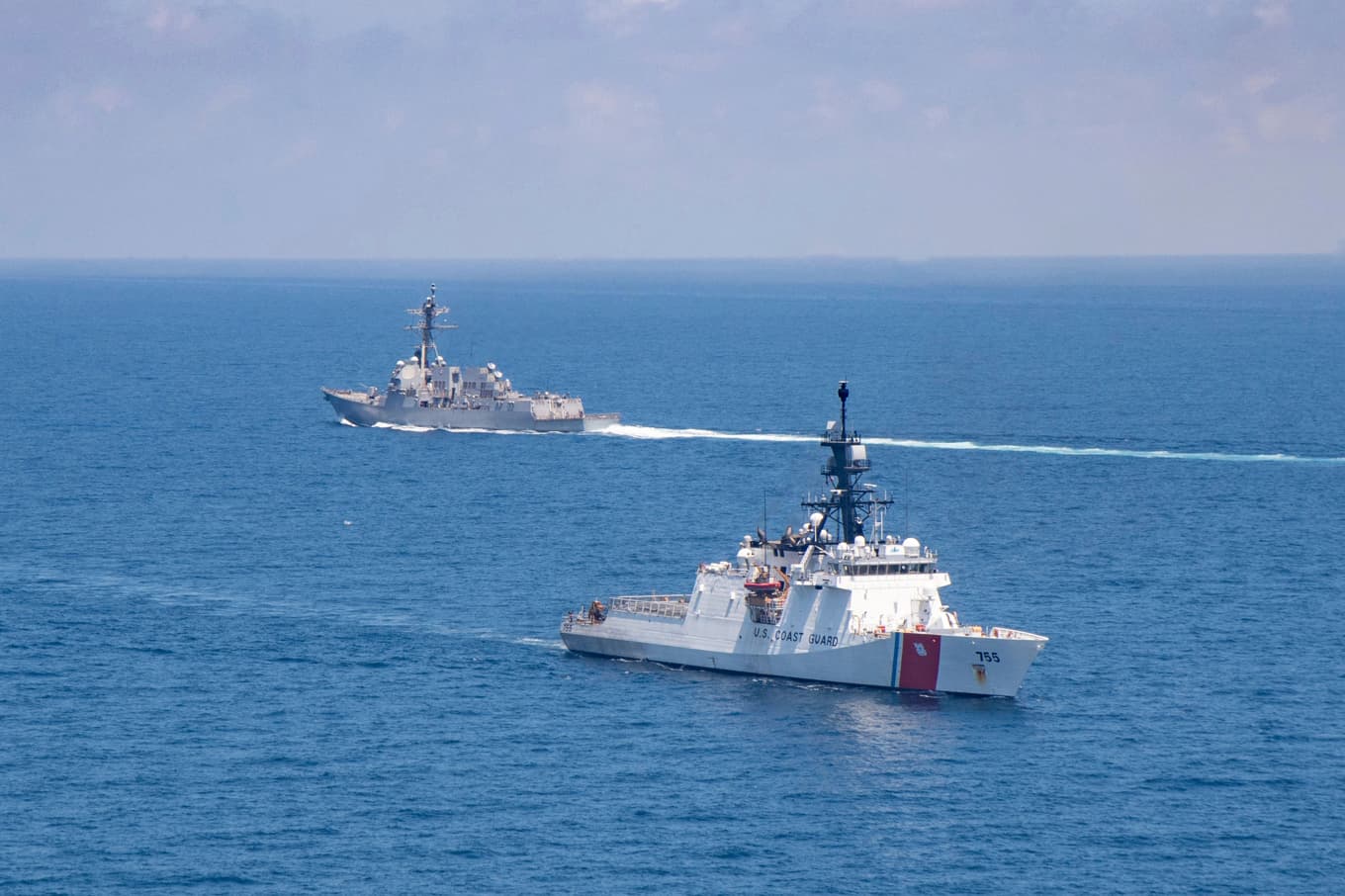 USA:s kustbevakning beställer ny kajanläggning av Skanska. Arkivbild Foto: US Coast Guard/AP/TT
