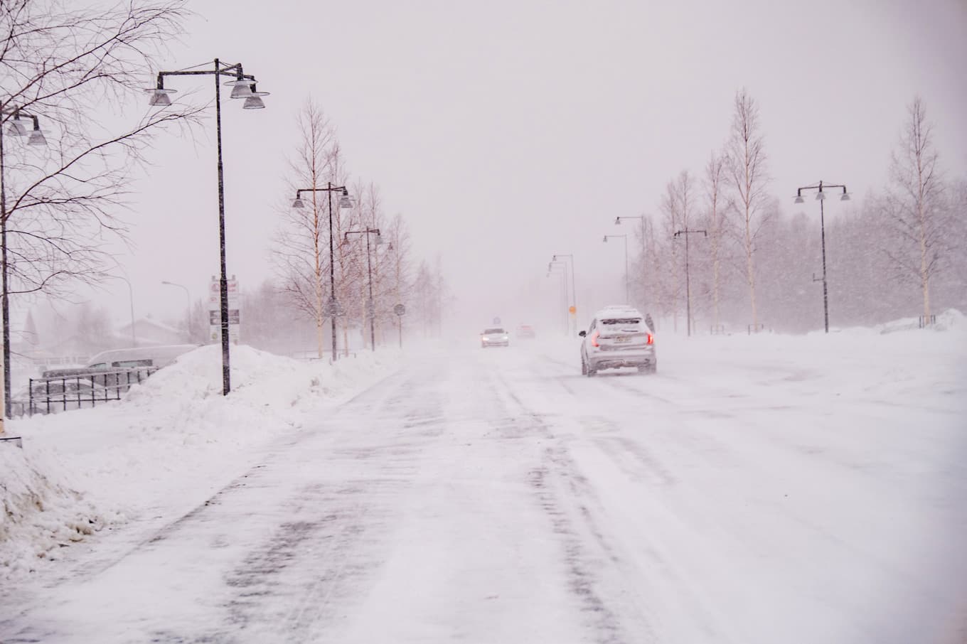 Säsongens första snö väntas i Värmland och Dalarna senare i veckan. Arkivbild. Foto: Sam Hedman/TT