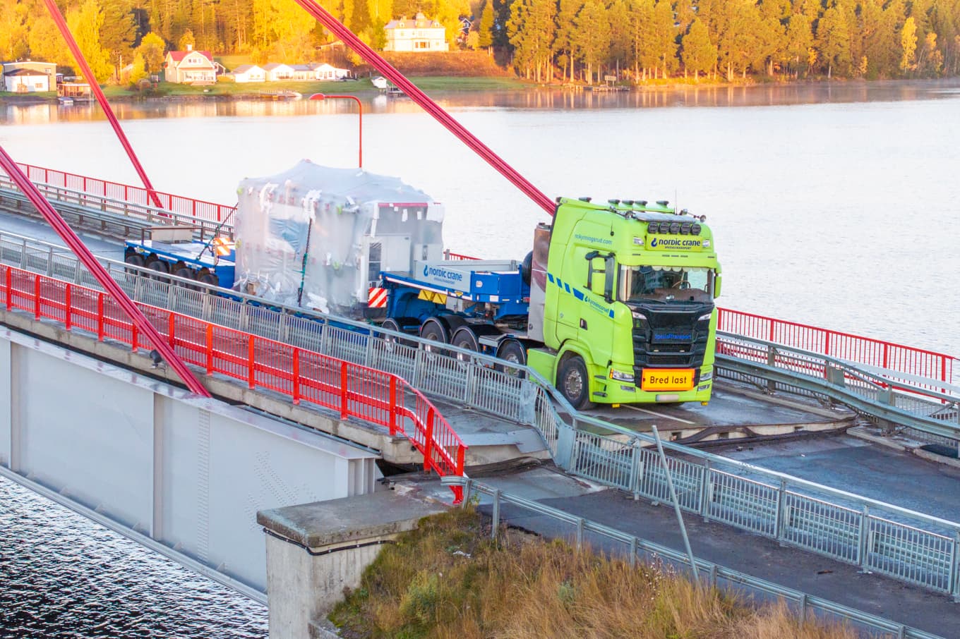 Strömsundsbron längs E45 är helt avstängd sedan natten till den 30 september. Arkivbild. Foto: Sten Strömgren/TT