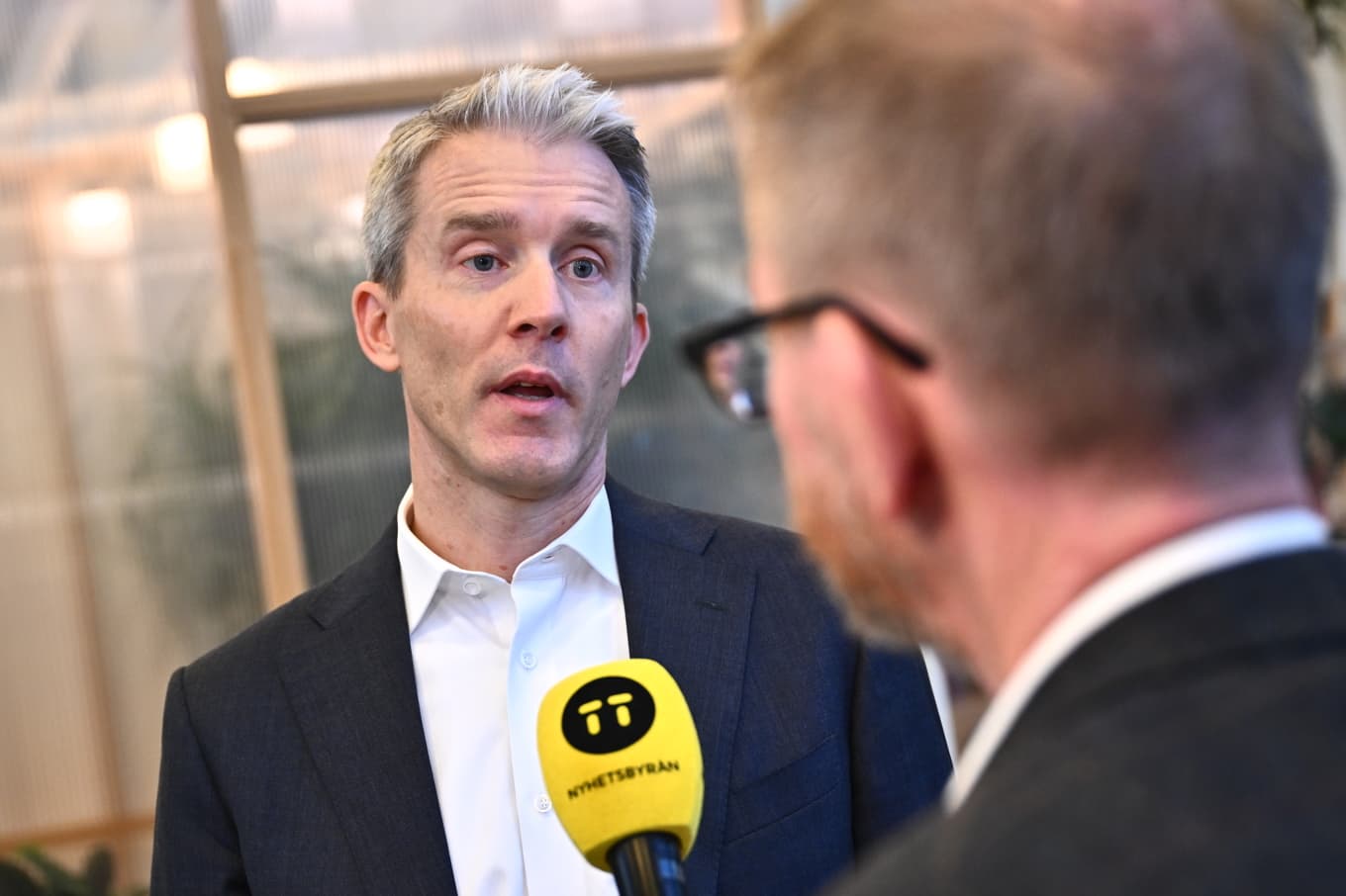 Per Narvinger, ny vd för Ericsson. Foto: Claudio Bresciani/TT
