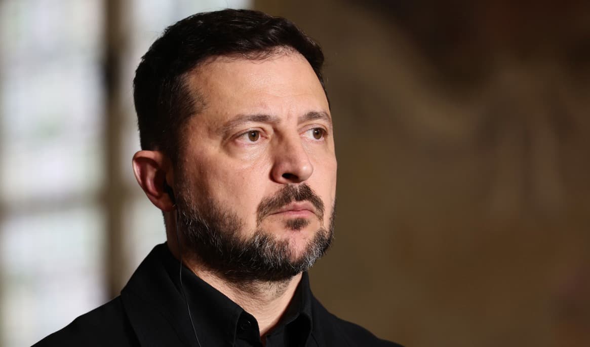 Volodymyr Zelenskyj. Arkivbild. Foto: Teresa Suarez/AP/TT