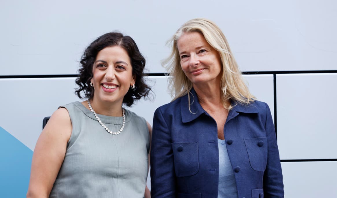 Liberalernas partiledare Simona Mohamsson och vice partiledare Lotta Edholm. Arkivbild. Foto: Terhi Ylimäinen/TT
