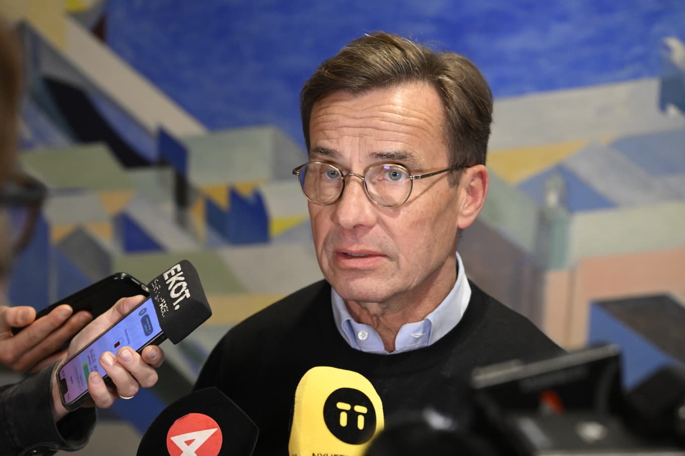 Statsminister Ulf Kristersson (M). Arkivbild. Foto: Jonas Ekströmer/TT