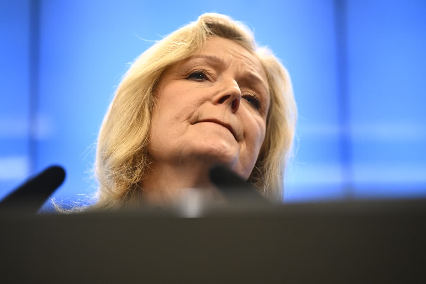 Centerpartiets partiledare Elisabeth Thand Ringqvist. Arkivbild. Foto: Fredrik Sandberg/TT