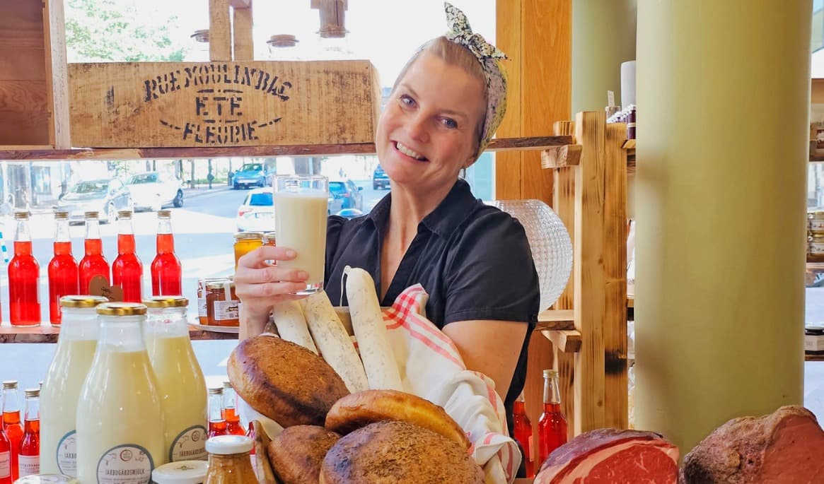 För Anne-Christine är det viktigt att förstå djuren och hur maten produceras. Foto: Privat